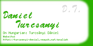 daniel turcsanyi business card
