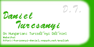 daniel turcsanyi business card
